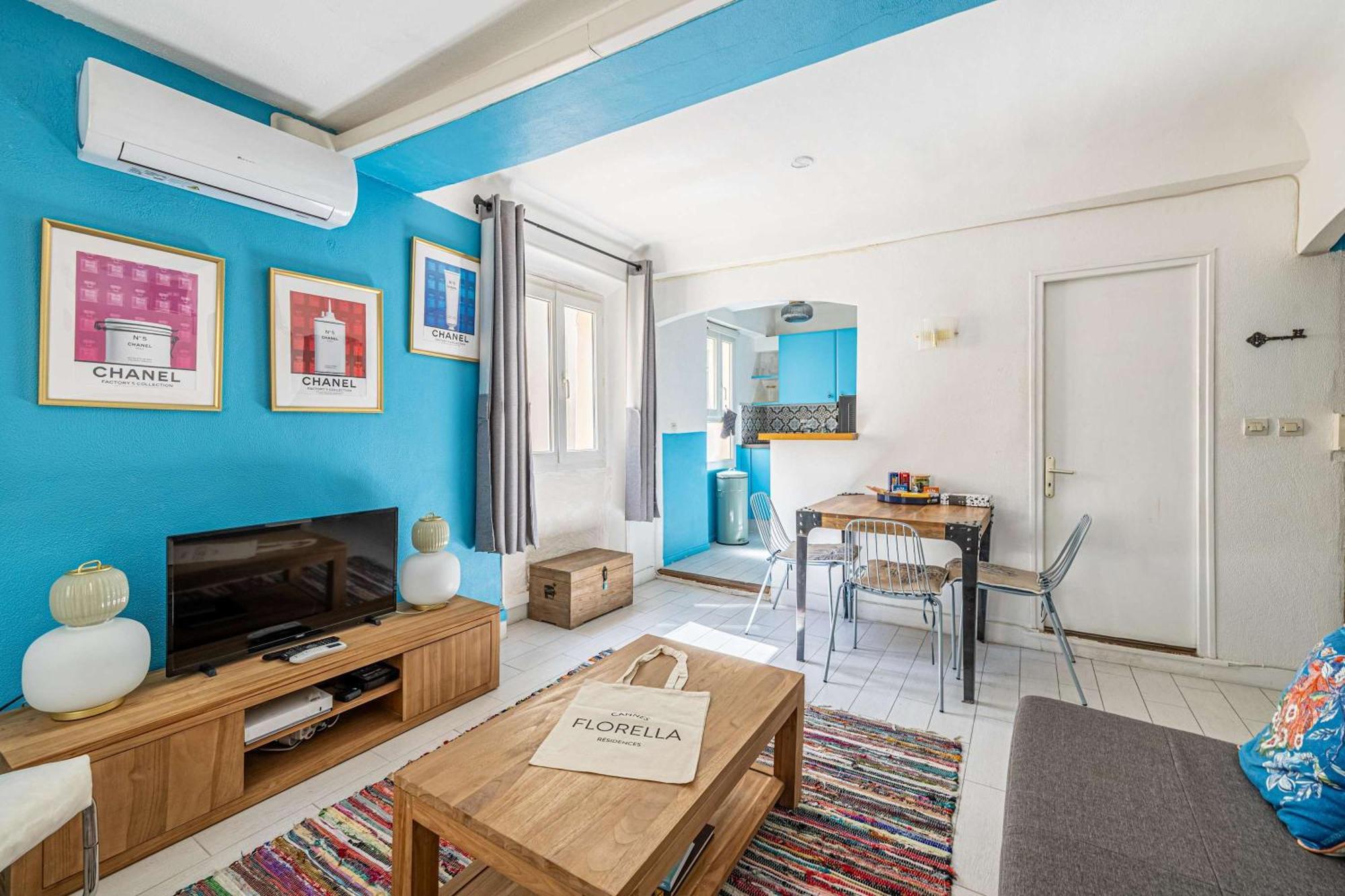 Le Bleute Au Coeur De Cannes, L'adresse Ideale Pour Vivre La Appartement
